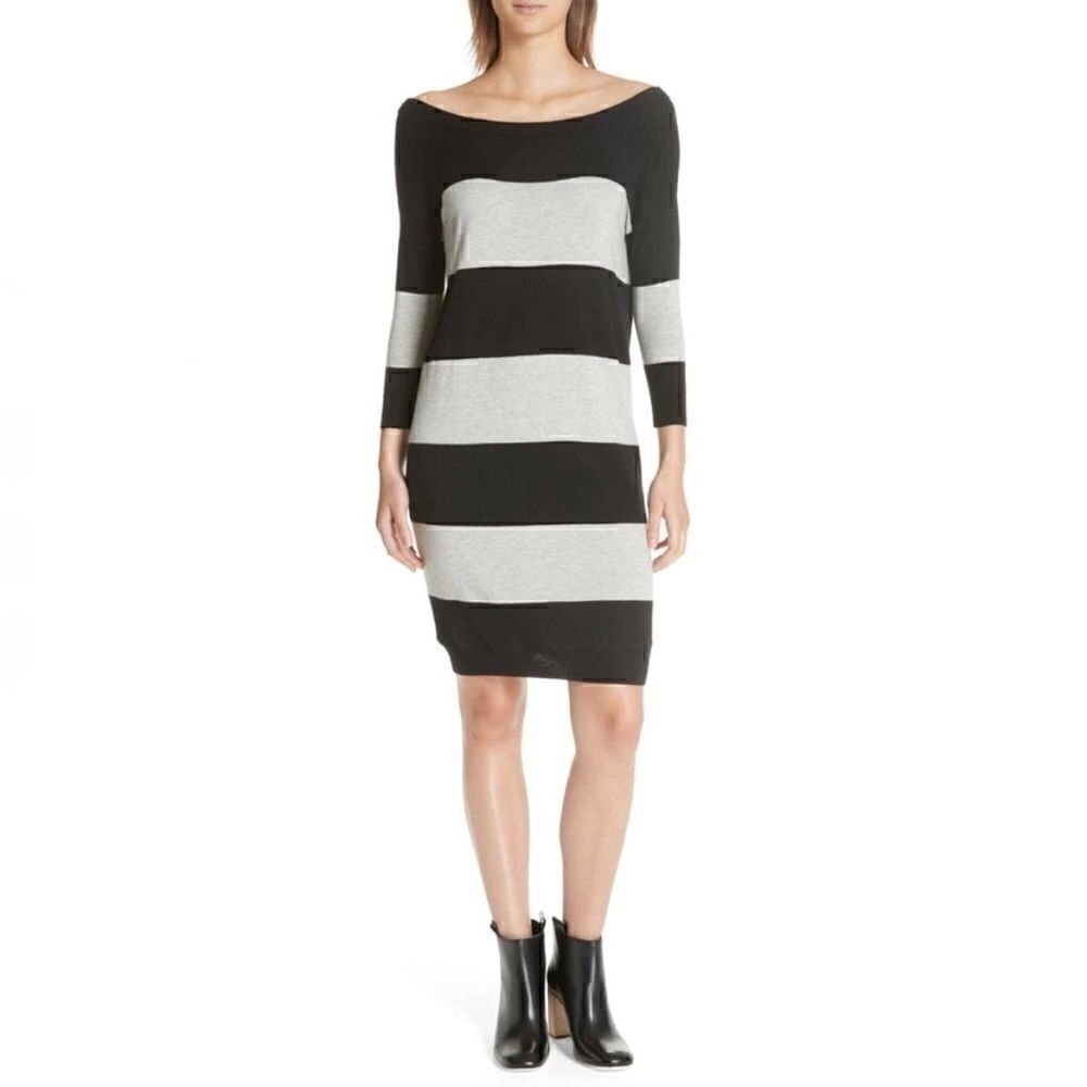 Atm Anthony Thomas Melillo stripe sweater dress size medium